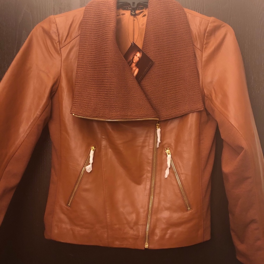 IMAN leather jacket
